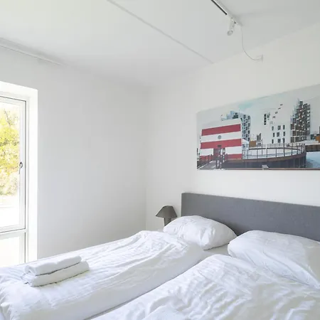 아파트 Spacious 2-br W A Balcony By Harbour - 92 오덴세