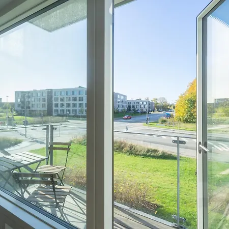 아파트 Spacious 2-br W A Balcony By Harbour - 92 오덴세